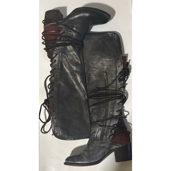 Freebird by Steven  Coal Tall Boots Size 7 - Picture 5 of 9